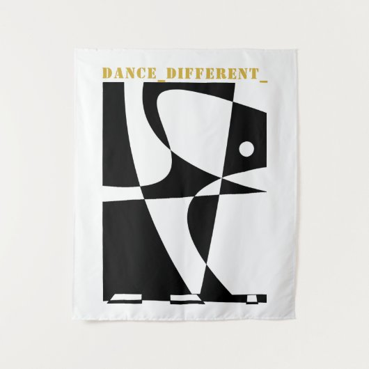 DANCE_DIFFERENT_ WANDKLEED (Voorkant)