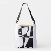 DANCE_DIFFERENT_ White Crossbody Tas (Achterkant)