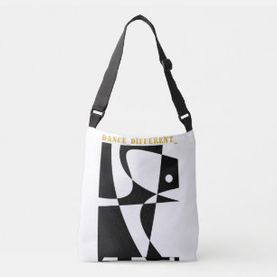 DANCE_DIFFERENT_ White Crossbody Tas