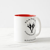 Dance Dimensions Coffee Mok (Voorkant rechts)