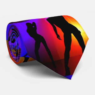 Dance Disco Party Meisjes Glow In The Dark Stropdas