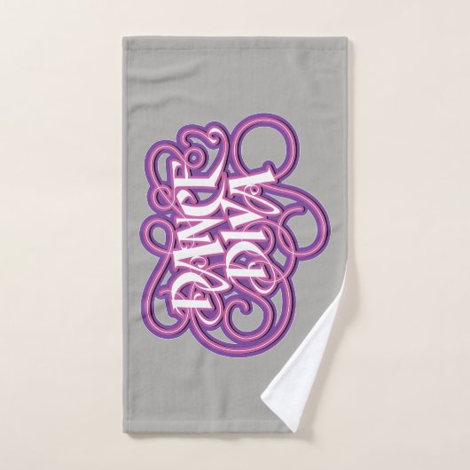 Dance Diva Bad Handdoek (Handdoek)