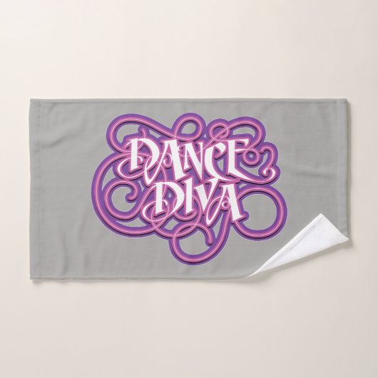 Dance Diva Bad Handdoek (Handdoek)