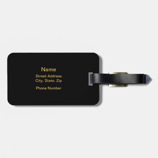 Dance Diva Bagagelabel (Achterkant horizontaal)