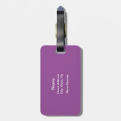 Dance Diva Bagagelabel (Achterkant verticaal)