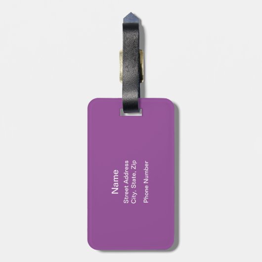 Dance Diva Bagagelabel (Achterkant verticaal)