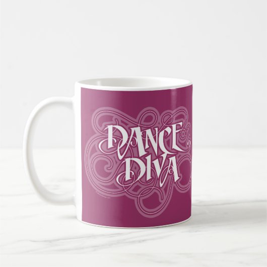 Dance Diva Coffee Mok (Links)