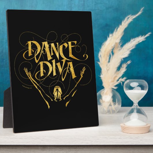 Dance Diva Fotoplaat (Zijkant)