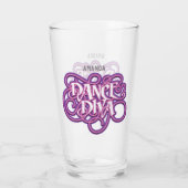 Dance Diva Glas (Achterkant)