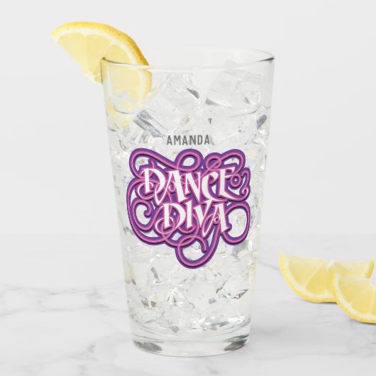 Dance Diva Glas (Voorkant ijs)