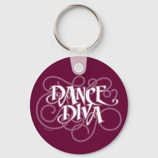 Dance Diva Sleutelhanger (Voorkant)