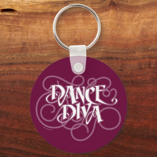 Dance Diva Sleutelhanger (Voorkant)