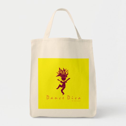 Dance Diva Tote Bag (Voorkant)