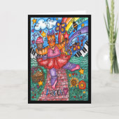 Dance Down the Red Brick Road Kaart (Voorkant)