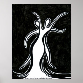 Dance Duo Art Print