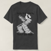 Dance en Books Definition Bookworm Reader Books 1 T-shirt (Design voorkant)