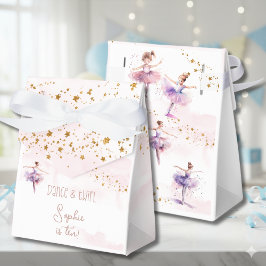Dance en twirl ballerina bedankdoosjes
