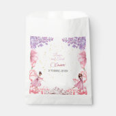 Dance en twirl ballerina bedankzakje (Voorkant)