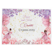 Dance en twirl ballerina groot cadeauzakje (Achterkant)