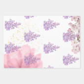 Dance en twirl ballerina inpakpapier vel (Voorkant 3)