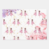 Dance en twirl ballerina inpakpapier vel (Voorkant 2)