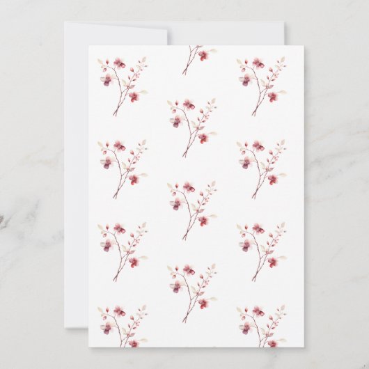 Dance en twirl ballerina kaart (Achterkant)