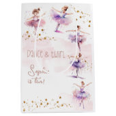 Dance en twirl ballerina medium cadeauzakje (Voorkant)