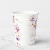 Dance en twirl ballerina papieren bekers (Rechts)