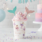 Dance en twirl ballerina papieren bekers