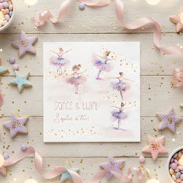 Dance en twirl ballerina servet