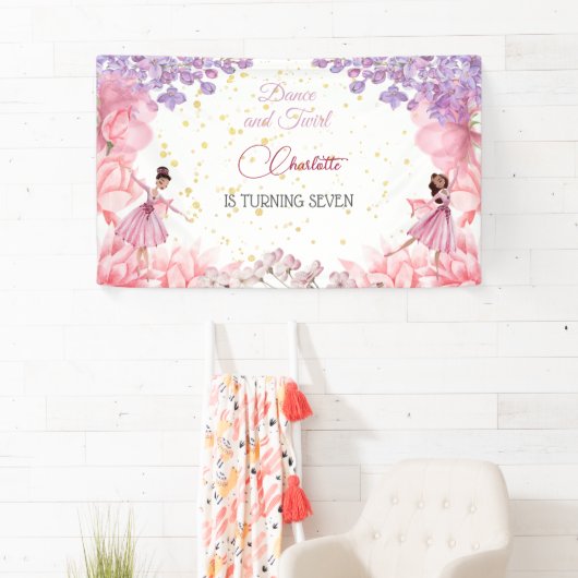 Dance en twirl ballerina spandoek (Insitu)