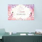 Dance en twirl ballerina spandoek (Beurs)