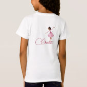 Dance en twirl ballerina t-shirt (Achterkant)