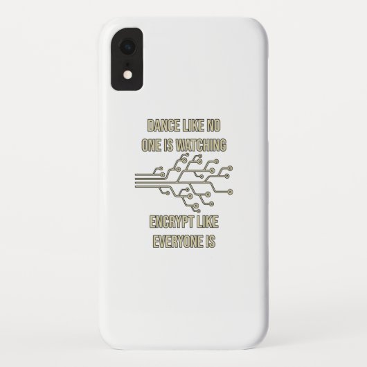 Dance Encrypt Programming Case-Mate iPhone Case (Achterkant)