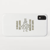 Dance Encrypt Programming Case-Mate iPhone Case (Achterkant (horizontaal))