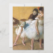 Dance Examination by Edgar Degas, Ballet (Voorkant)