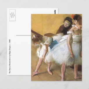 Dance Examination by Edgar Degas,  Ballet Briefkaart