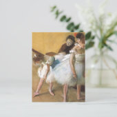 Dance Examination by Edgar Degas,  Ballet Briefkaart (Staand voorkant)