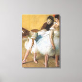Dance Examination by Edgar Degas,  Ballet Canvas Afdruk (Voorkant)