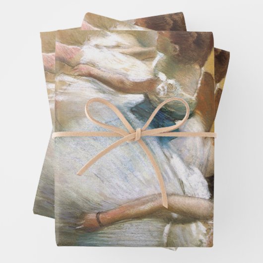 Dance Examination by Edgar Degas,  Ballet Inpakpapier Vel (In situ)