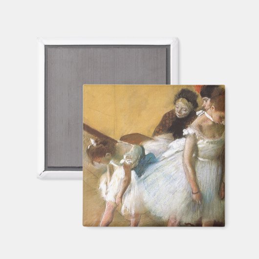 Dance Examination by Edgar Degas,  Ballet Magneet (Voorkant / Achterkant)