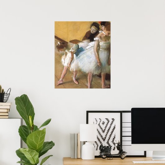Dance Examination by Edgar Degas, Ballet Poster (Thuiskantoor)