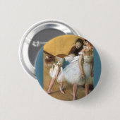 Dance Examination by Edgar Degas,  Ballet Ronde Button 5,7 Cm (Voorkant /achterkant)