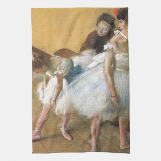 Dance Examination by Edgar Degas,  Ballet Theedoek (Verticaal)
