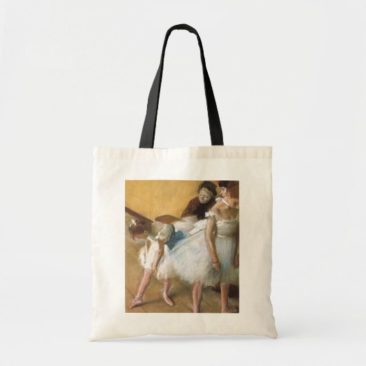 Dance Examination by Edgar Degas,  Ballet Tote Bag (Voorkant)
