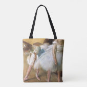 Dance Examination by Edgar Degas,  Ballet Tote Bag (Achterkant)