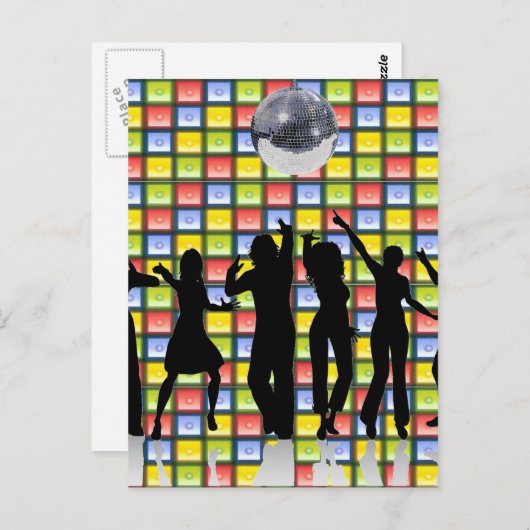 Dance Fever Briefkaart (Voorkant / Achterkant)