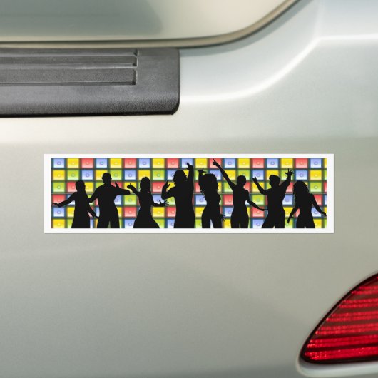 Dance Fever Bumpersticker (Op auto)
