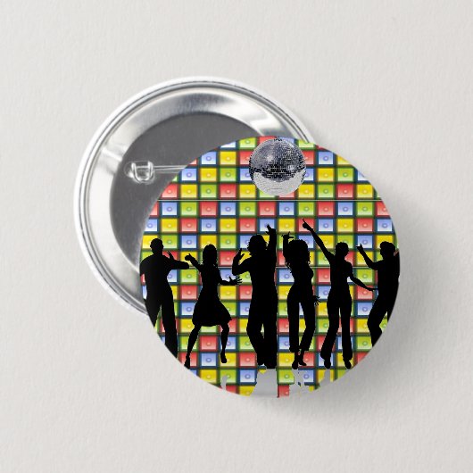 Dance Fever Ronde Button 5,7 Cm (Voorkant /achterkant)