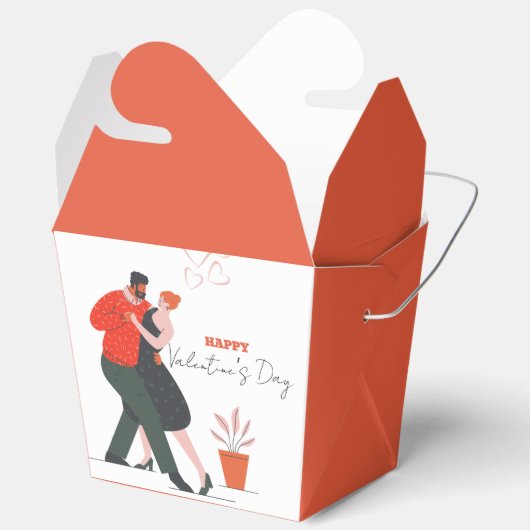 Dance Figure Valentijnsdag Bedankdoosjes (Open)